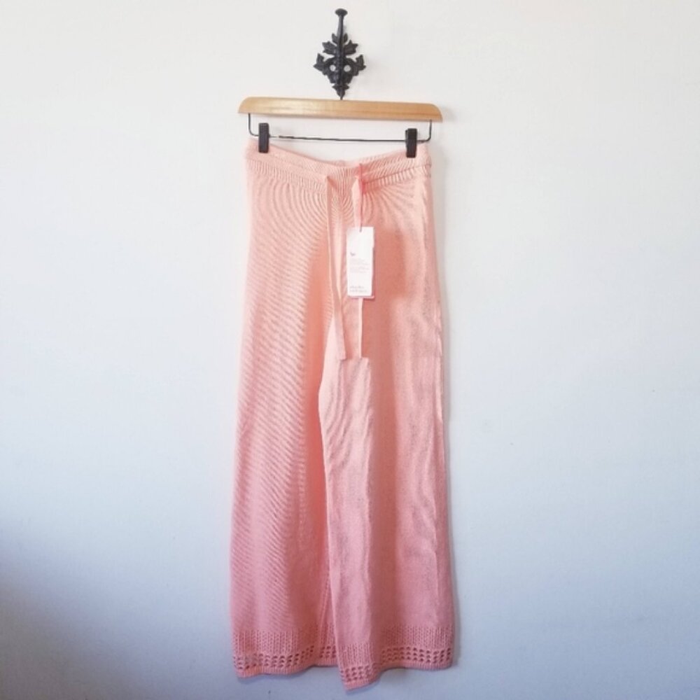 Comfy Pink Wide Leg Pants